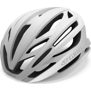 Cyklistická přilba helma Giro Syntax Mips, matte white/silver, 2023 - vel. 59-63 303116