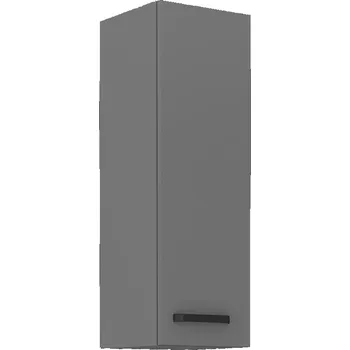 Kuchyňská skříňka LEMPERT Horní skříňka NESSY - antracit 34 (30 / 90 cm)