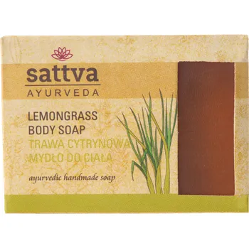 Mýdlo Sattva bylinné mýdlo s citronovou trávou, 125 g