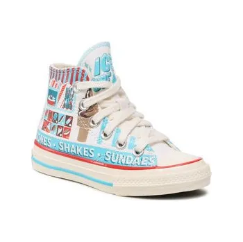 Chlapecké tenisky Plátěnky Converse Chuck 70 Hi A00395C Barevná 28