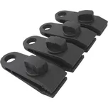 Držáky - klipsy pro krycí plachty, sada 4 ks