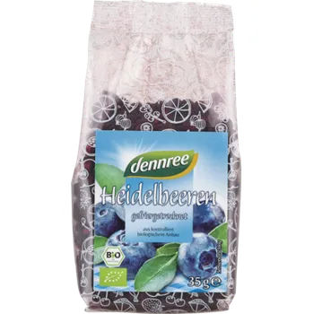 Sušené ovoce Dennree Borůvky lyofilizované 35g bio