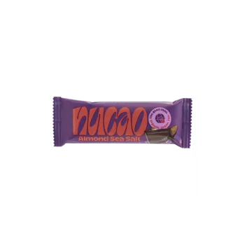 Čokoláda Nucao Čokoláda mandle a mořská sůl 33g bio