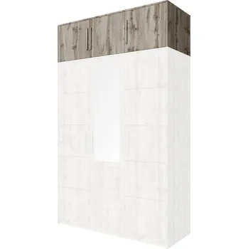 Nástavec na skříň Stolar Nástavec na šatní skříň Bali D3 Barva: Dub Welington