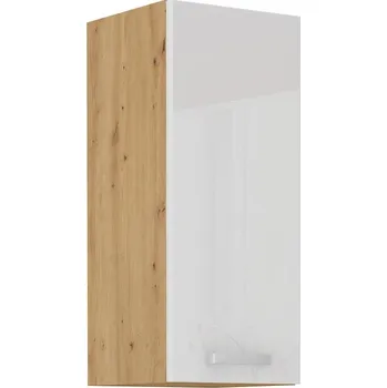 LEMPERT Horní skříňka ARISA 19 (30 / 72 cm) bílý lesk