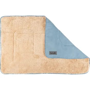 Pelíšek pro psa Scruffs Cosy Blanket deka pro psy Lagunová modrá