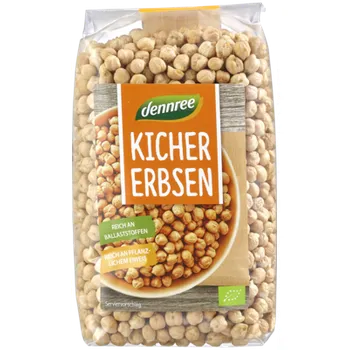 Luštěnina Dennree Cizrna 500g bio