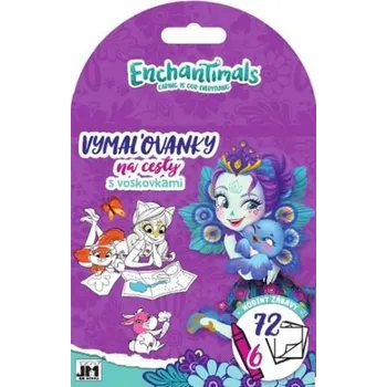 Slovenský jazyk Vymaľovanky na cesty Enchantimals