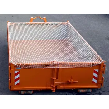 Síť na náklad Ganas spol. s.r.o. Sítě na kontajnery Typ: PPV uzl., Délka: 3,5x5 m, Průměr lana: 3