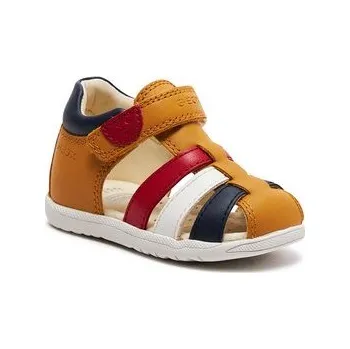 Dámská obuv Sandály Geox B Sandal Macchia Boy B254VA 085BC C2P0G Žlutá 18
