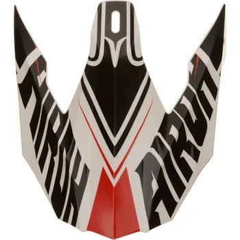 Helma na motorku náhradní kšilt pro přilby TWIST Avanger, AIROH (bílá/červená/černá)