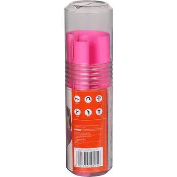 LIVEUP aerobic guma posilovací guma, 120 x 15 cm - růžová