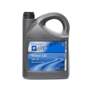 Motorový olej GM/OPEL 10W-40 5L + štítek