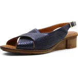 IBERIUS DÁMSKÉ SANDÁLY MAGO 066-133. MODRÁ Barva: MODRÁ, Velikost: 41