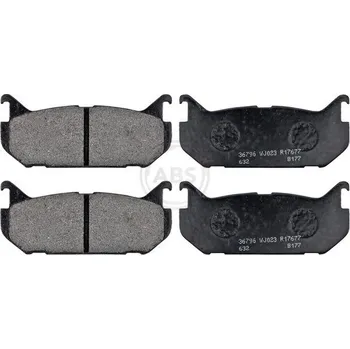 Brzdová destička Sada brzdových destiček, kotoučová brzda A.B.S. 36796