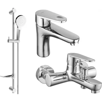 Vodovodní baterie Vanová souprava Mexen Kama DF05, chrom - 72503DF05-00