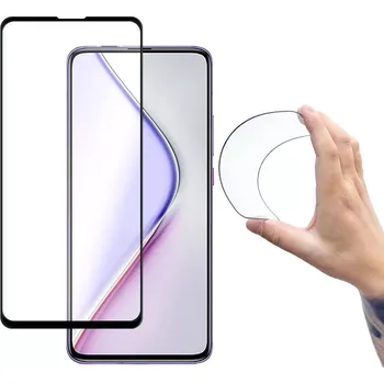 Wozinsky Full Cover Flexi Nano hybridní sklo 9H s rámečkem Xiaomi Redmi K30 Pro / Poco F2 Pro , černá, 9111201908222
