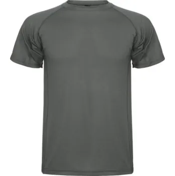 Chlapecké tričko ROLY dětské sportovní tričko MONTECARLO, tmavošedé - 8 roků