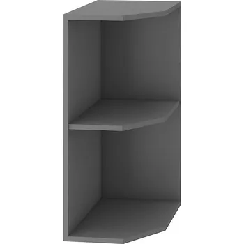 LEMPERT Dolní rohová polička NESSY - antracit 42 (30 cm)