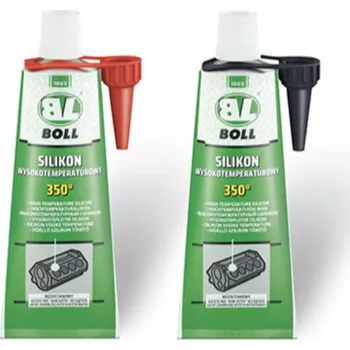 stavební silikon BOLL Vysokoteplotní silikon černý, 80ml