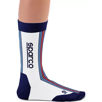 Pánské ponožky Sparco Ponožky Icon Design Martini Racing Bílá S / M