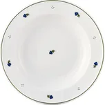 Lilien | Talíř hluboký, modrá kytička, 24 cm, Josefine