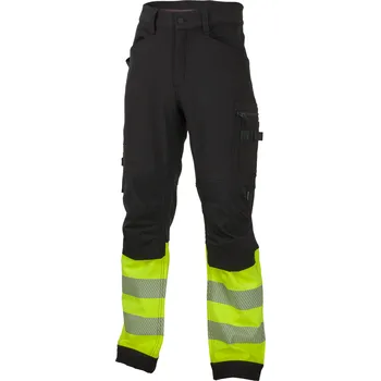 Pánské kalhoty BNN REFLECTOS Trousers black/yellow kalhoty pas - 64