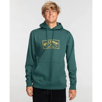Pánská mikina BILLABONG ARCH PRINT HOODIE DEEP TEAL pánská mikina - M