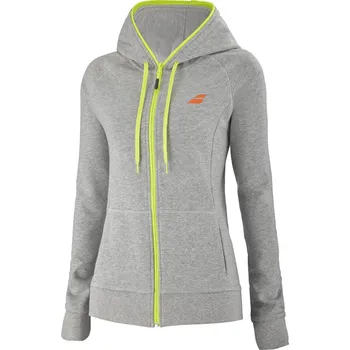 BABOLAT EVO WOMEN HOOD JACKET HIGH RISE dámská bunda - S