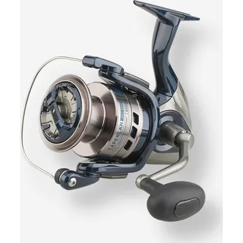 Rybářský naviják CAPERLAN Naviják na mořský rybolov Bauxit BXT-500 8000 SW ŠEDÁ