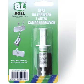 Průmyslové lepidlo BOLL Lepidlo na automobilová zrcátka (k opakovanému použití), 2ml