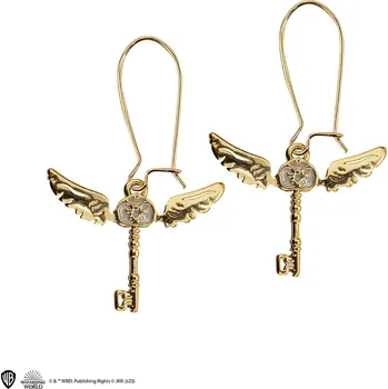 Náušnice Moriarty Art Project Náušnice Létající klíč, Harry Potter