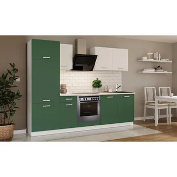 Kuchyňská linka LEMPERT Kuchyňská linka TONY 260 cm - Labrador / bílá