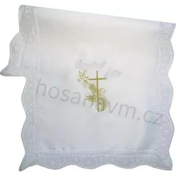 rouška Křestní rouška - bílá (Svátost křtu)