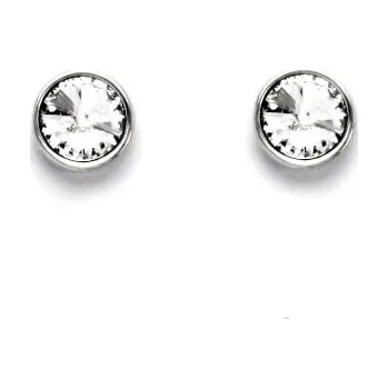 Náušnice Stříbrné náušnice Swarovski čiré - NŠ1336 (Stříbrné náušnice Swarovski )