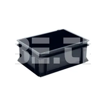 ESD Vodivá přepravka NEWBOX 5, 300x200x120mm - 101007428