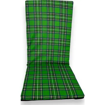 Podsedák Las Home Zelený podsedák na židle Barva: Zelená