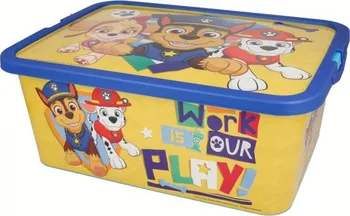 Stor Úložný plastový box na hračky 13 l Paw Patrol