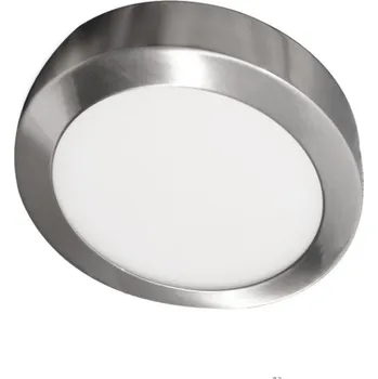 LED svítidlo stropní Chrom matt 12W 3800K IP20