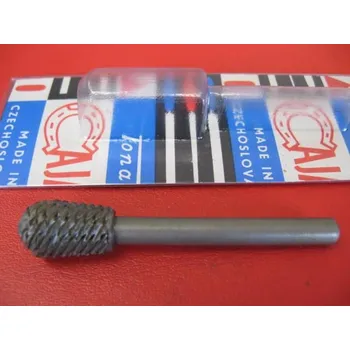 Rotační rašple válcová zaoblená 12,5X20/6 AJAX