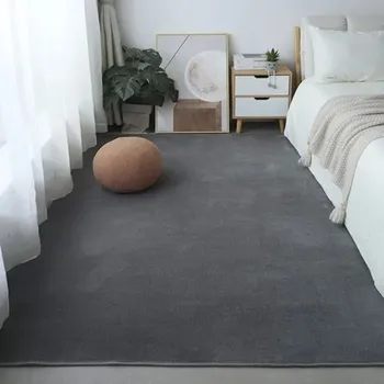 Koberec Velký měkký koberec do obýváku - Tmavě šedá,50 x 80 cm (19,6 x 31,5 palce)