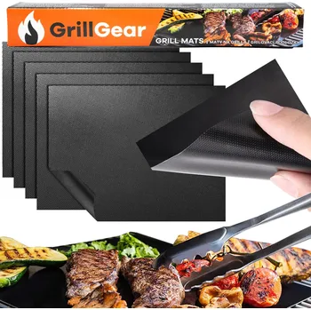 Příslušenství pro gril Teflonová podložka na grilování nebo pečení 5ks