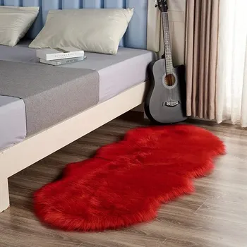 Koberec Měkký koberec z umělé kožešiny - 56979-2,1P 60x90cm