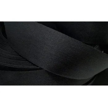 Tkaloun-keprovka šíře 50 mm balení 5m černá