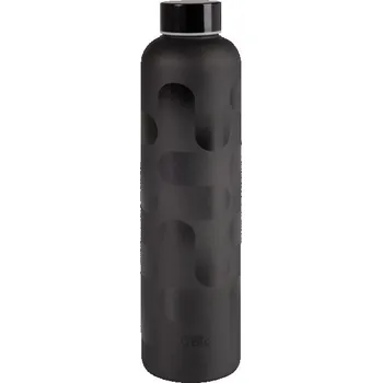 Láhev Albi Skleněná láhev 750ml - Černá abstrakce