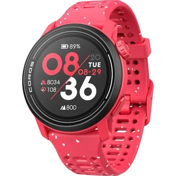 Chytré hodinky Coros Pace 3 Red / Silicone Band