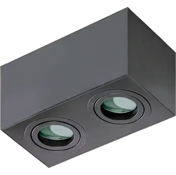 Bodové svítidlo Moderní bodové svítidlo Brant 2 SQ IP44 černé