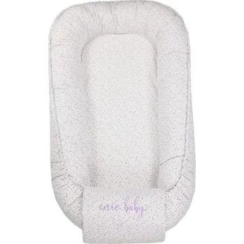 Hnízdečko pro miminko enie baby Hnízdečko Fragments purple