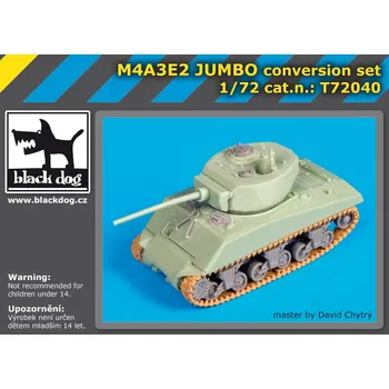 Plastikový model Blackdog 1/72 M4A3E2 JUMBO conversion set (DRAG)