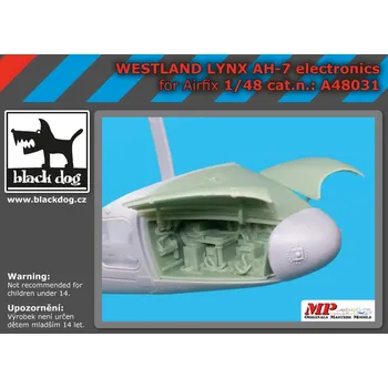Plastikový model Blackdog 1/48 Westland Lynx AH-7 electronics (AIRFIX)